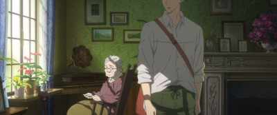 
Excuse me, sir... - Violet Evergarden: Eternity and the Auto Memory Doll