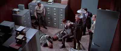 - Excuse me, sir.
- What are you doing? What are you doing! - Our Man Flint