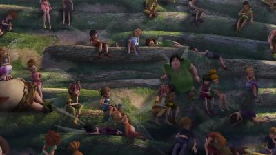 Excuse me. Sorry.
Yes, me again. Coming through. - Tinker Bell and the Pirate Fairy