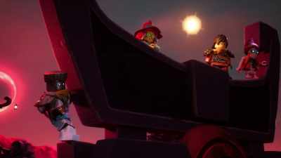 Excuse me. We have some rather
pressing matters to attend to. - LEGO Ninjago: Dragons Rising