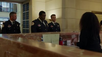 - Excuse me, we're here
for the safety hearing. - Chicago Fire