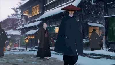 Excuse me.
Would you perhaps be able to tell me whe-- - BLUE EYE SAMURAI