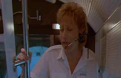 Excuse me. Would you stop the sub?
I wanna get out! - Weekend at Bernie's II