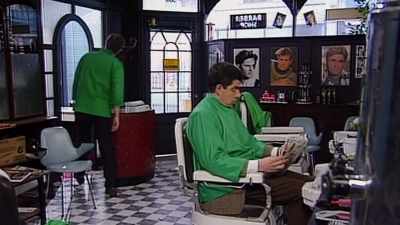 Excuse us a minute.
RINGING - Happy Birthday Mr Bean