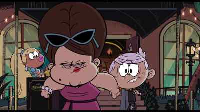 Excuse us.
- Sorry. Enjoy your meal. - No Time to Spy: A Loud House Movie