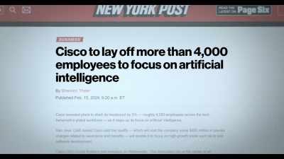 Executives want to use
this technology to cut their costs - What's Next? The Future with Bill Gates