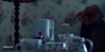 [ Exhales slowly ] - Patrick Melrose