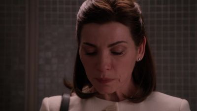 (exhales, sniffles) - The Good Wife