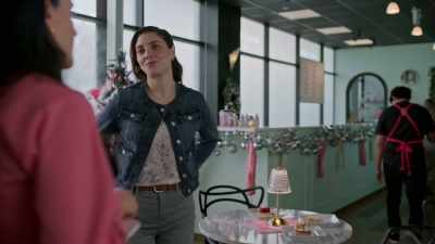 [exhales]
So, Nicole, - A Sprinkle of Christmas