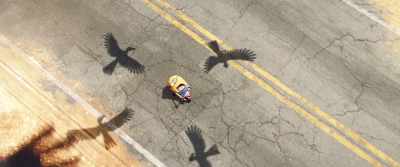 [exhausted groaning] - Minions: The Rise of Gru