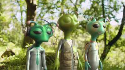 [exhausted sighing] - Alien TV