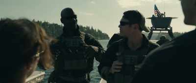 - Exigent.
- We're in the vicinity doing water drills - The Terminal List