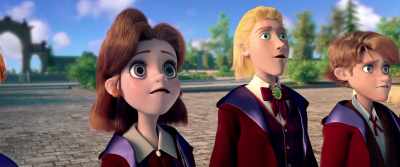 Exiting at the opposite end, - The Academy of Magic