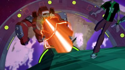 >> Exo-Skull: [ GROWLS ]
BATTER UP! - Ben 10: Omniverse