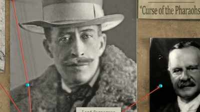 Expedition funder Lord Carnarvon - Tutankhamun: Secrets of the Tomb