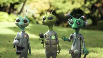[explanatory babbling] - Alien TV