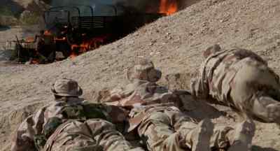 ...explode. - In the Army Now