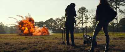 - [explosion blasts] - All the Queen's Men