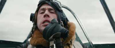 - [explosion blasts]
- [screams] - Spitfire Over Berlin