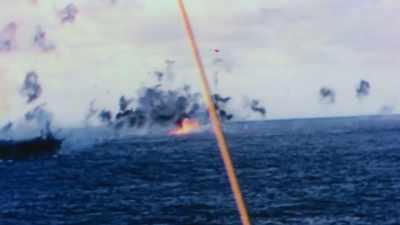 [EXPLOSION BOOMING] - The Pacific War in Color