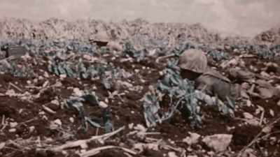 [EXPLOSION BOOMING] - The Pacific War in Color