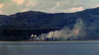 [EXPLOSION BOOMING] - The Pacific War in Color