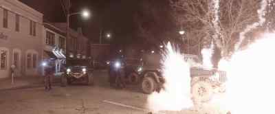 (explosion booming) - Alarum