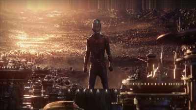 - (EXPLOSION)
- (GRUNTS) - Ant-Man and the Wasp: Quantumania