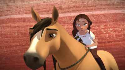 -[explosion]
-[neighs] - Spirit: Riding Free