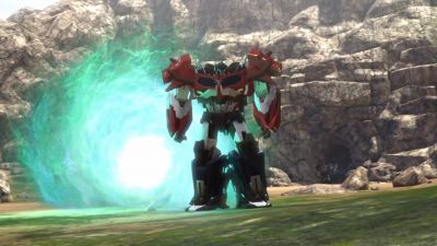 ( explosion ) - Transformers: Prime