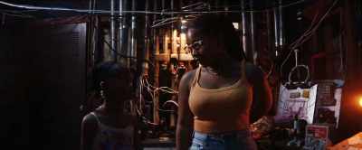 [ Explosions, electricity
crackling, whirring ] - The Angry Black Girl and Her Monster
