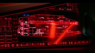 Explosive decompression
on decks E and F. - The Orville