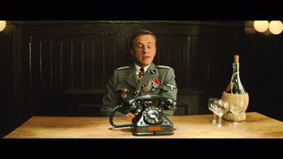 Explosives still around their ankles, still ready to explode. - Inglourious Basterds