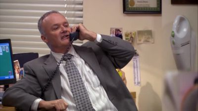 - Extension 128.
- Hiya, Pumpkin, it's Creed. - The Office
