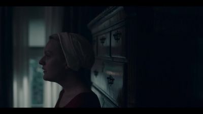 [exterior door opens] - The Handmaid's Tale