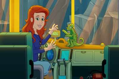 Extreme writer's block,
an extreme deadline, and... - The Magic School Bus Rides Again