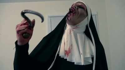 (eyeball squishing) - Bloody Nun 2: The Curse