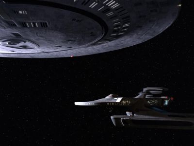 "Eyes in the dark." - Star Trek: The Next Generation