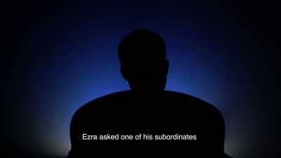 Ezra asked one of his
subordinates to get an example - The Plot Against the President