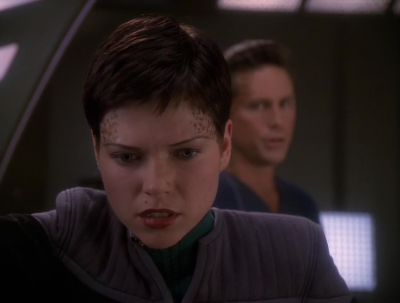 Ezri, the gun isn't loaded. - Star Trek: Deep Space Nine