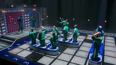 F4, hit. - Squid Game: The Challenge
