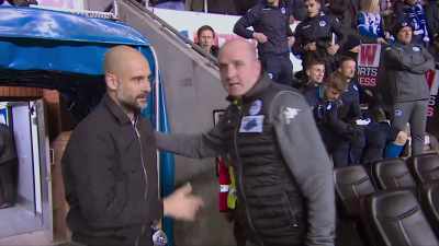 FA Cup action coming up
against Wigan Athletic. - All or Nothing: Manchester City