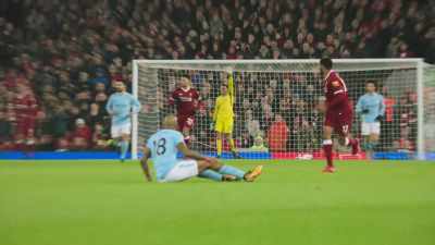 Fabian Delph smarting somewhat. - All or Nothing: Manchester City
