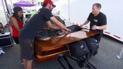 [Fabian] First round,
I got right lane. - Street Outlaws No Prep Kings Team Attack