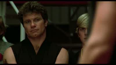 Face. Bow. Ready? Watch the control, gentlemen. Ready. Fight. - The Karate Kid