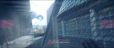 Face the drone and place
your weapon on the ground. - Kill Switch
