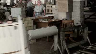 FACTORIES SWITCH OVER
FROM MILITARY - America in Color