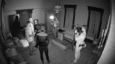 [ faint knock ]
what was that? - The Holzer Files
