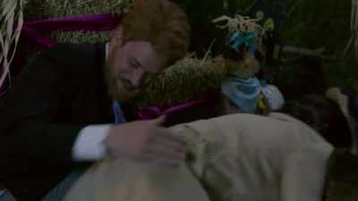 -[fake baby crying]
-You brought the bab-- - The Healing Powers of Dude