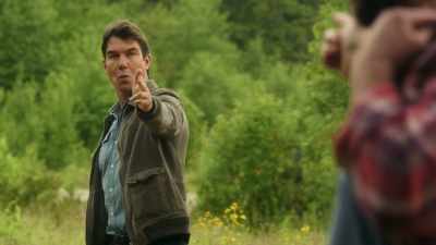 [fake gun noises] - Carter